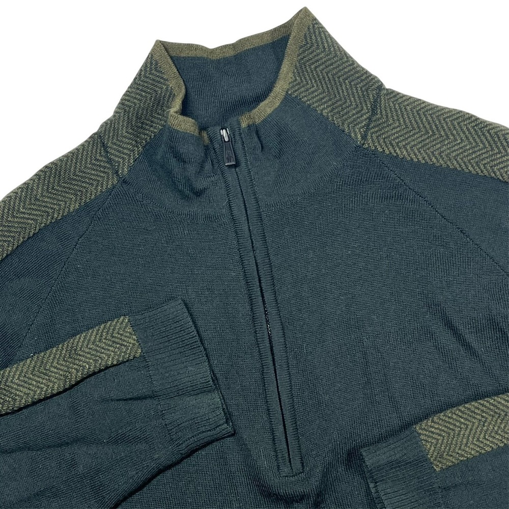 Smartwool Merino 100% Wool 1/4 Zip Pullover Sweater Men's M Casual Preppy Career